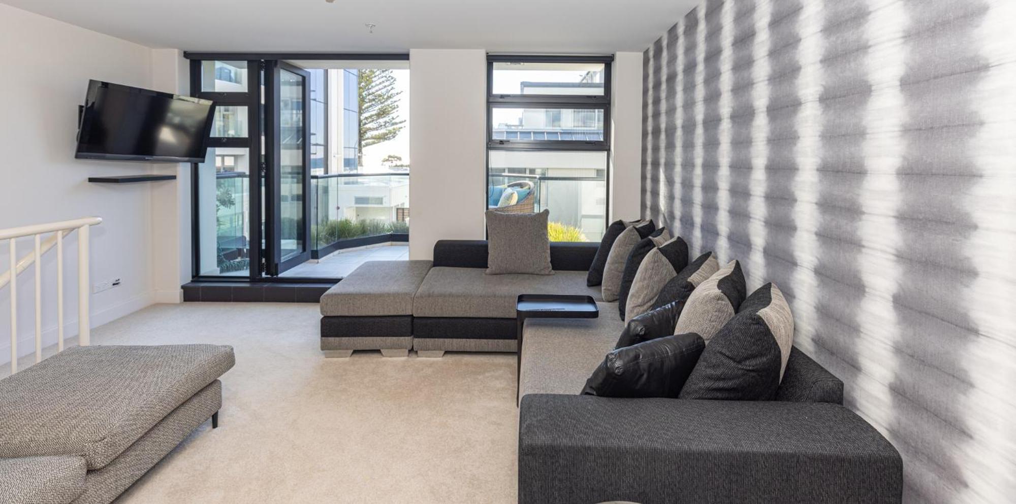 شقة Seaside At Eleven Mt Maunganui ماوْنت مونغانيو المظهر الخارجي الصورة