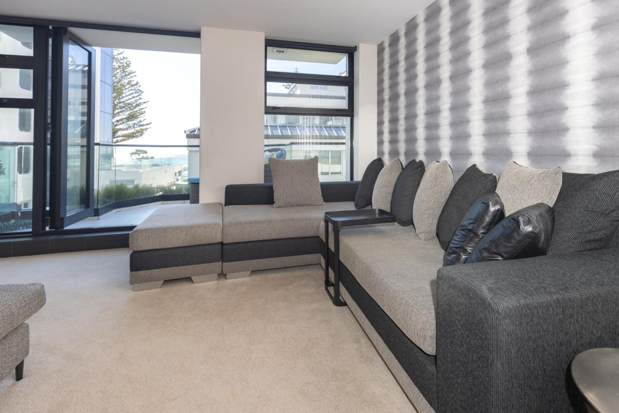 شقة Seaside At Eleven Mt Maunganui ماوْنت مونغانيو المظهر الخارجي الصورة