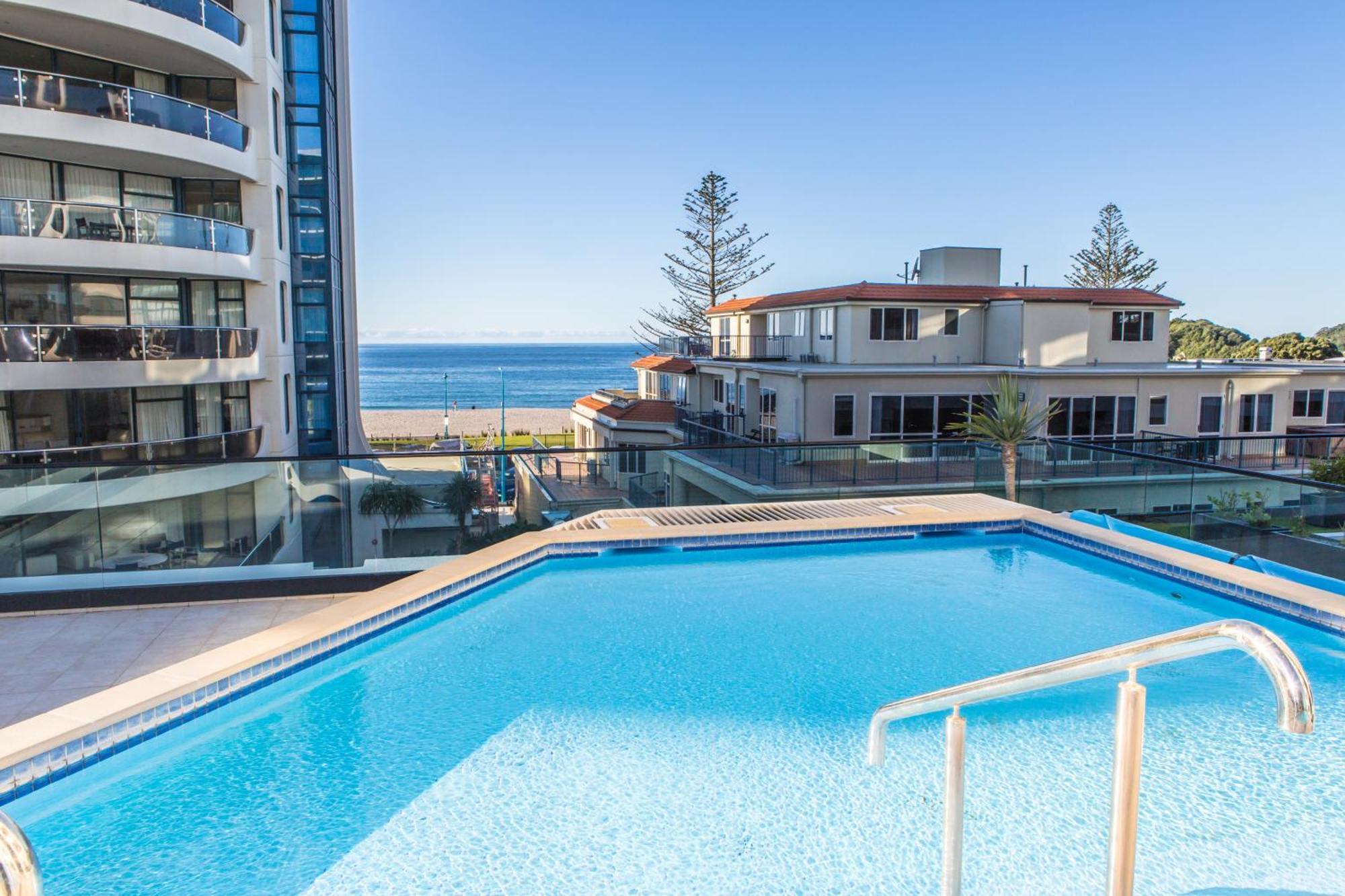 شقة Seaside At Eleven Mt Maunganui ماوْنت مونغانيو المظهر الخارجي الصورة