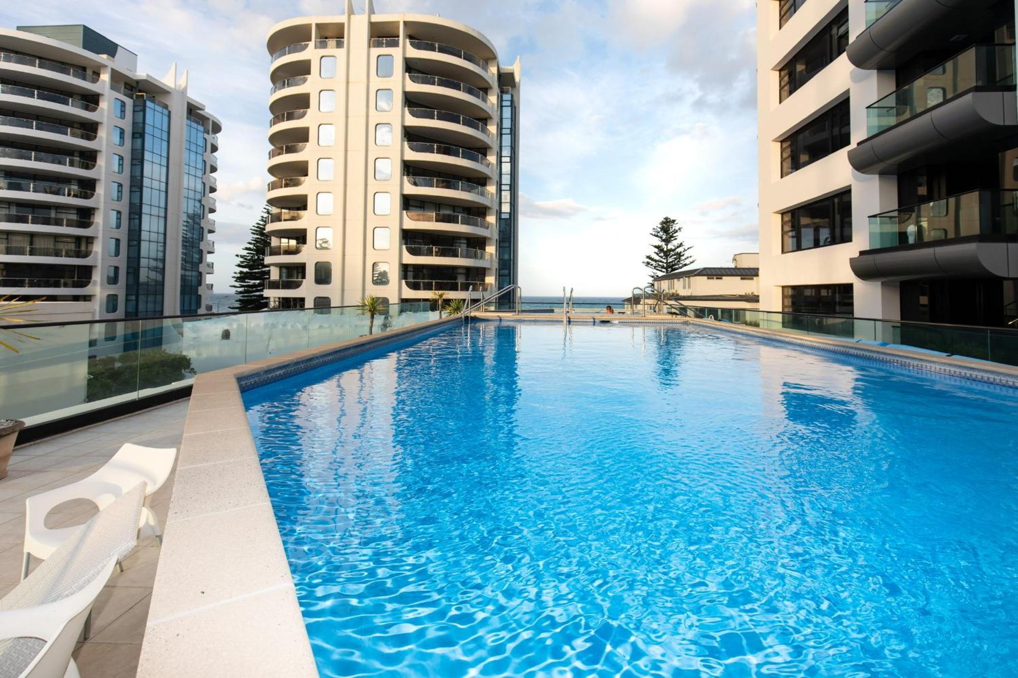 شقة Seaside At Eleven Mt Maunganui ماوْنت مونغانيو المظهر الخارجي الصورة